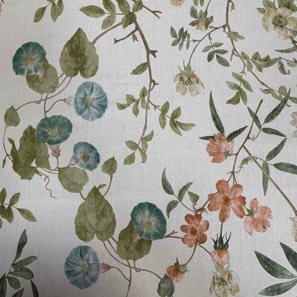 3.1 Metres iLiv Caprice Papaya Woven Cotton Fabric Cushion Curtain Upholstery5