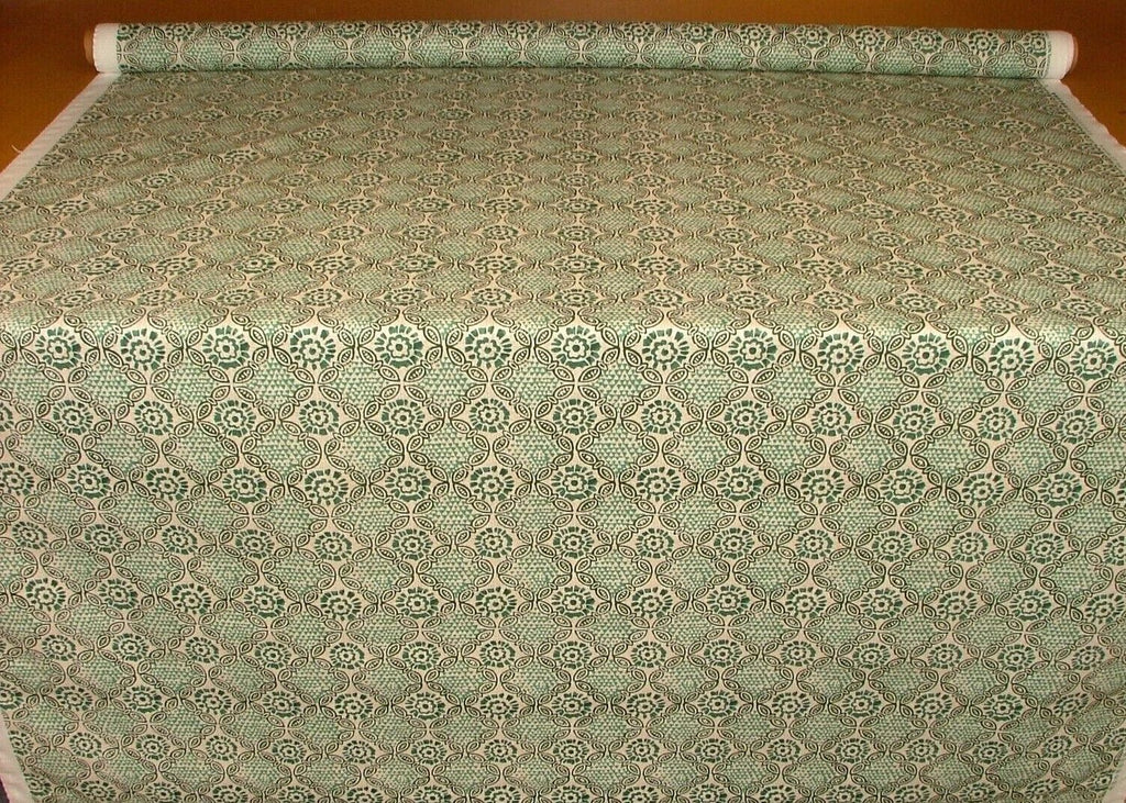 Grand Bazaar Malachite Cotton Curtain Upholstery Cushion Roman Blind Fabric