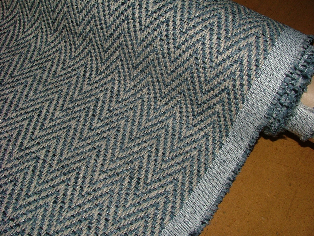 iLiv Woven Jacquard Fabric 4.5 Metre Summit Navy Blue Curtain Upholstery Cushion7