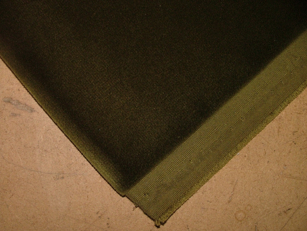 13.6 Metres Romo Frieda Olivette Velvet Fabric Curtain Upholstery RRP £1700.004