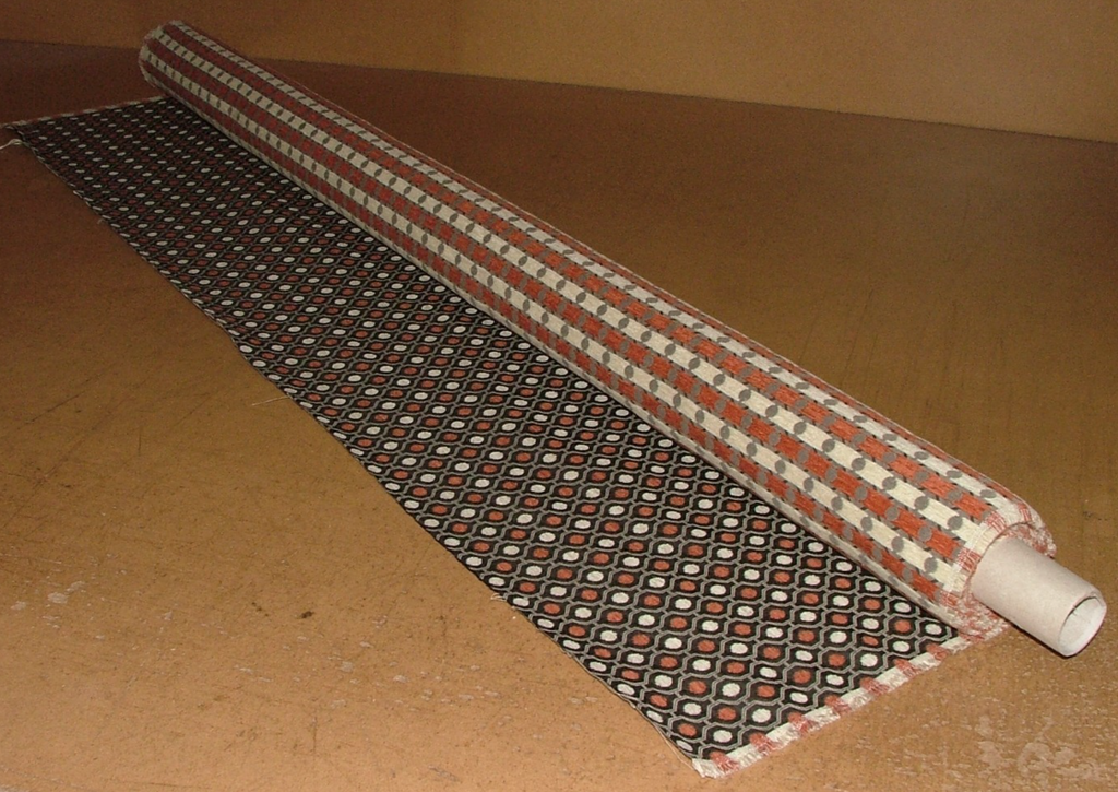 Curtain Upholstery Fabric Romo - DAMSAY HENNA RRP £636.00  -   5.3  Metre Roll1