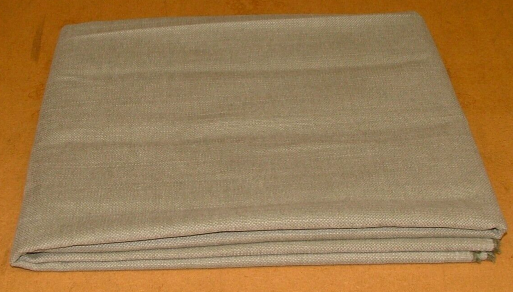 1.1 Metres Romo Linara Khaki Linen Union Fabric Upholstery Cushion Curtain