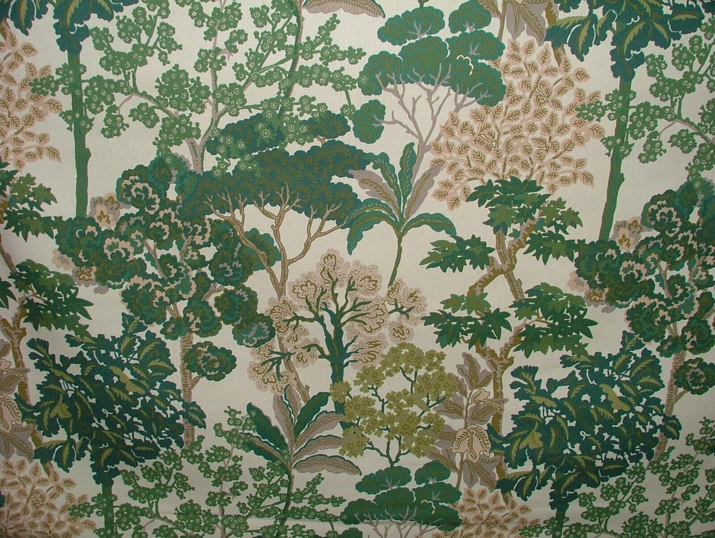 Avar Evergreen Japanese Cotton Curtain Upholstery Cushion Roman Blind Fabric