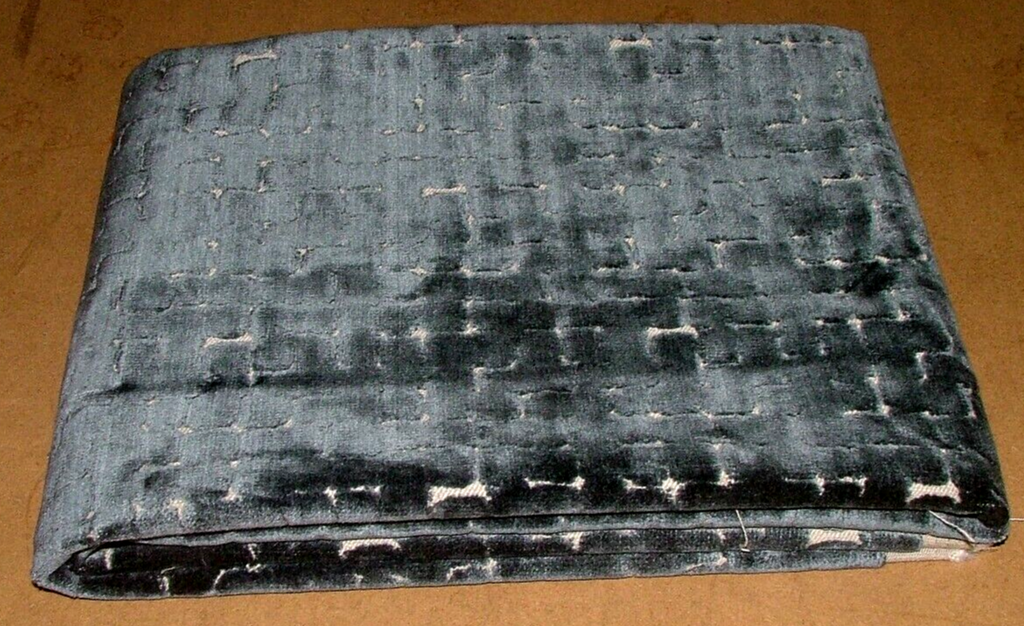 105cm Romo Riom Ink Jacquard Velvet Fabric Upholstery Cushions RRP £85.05