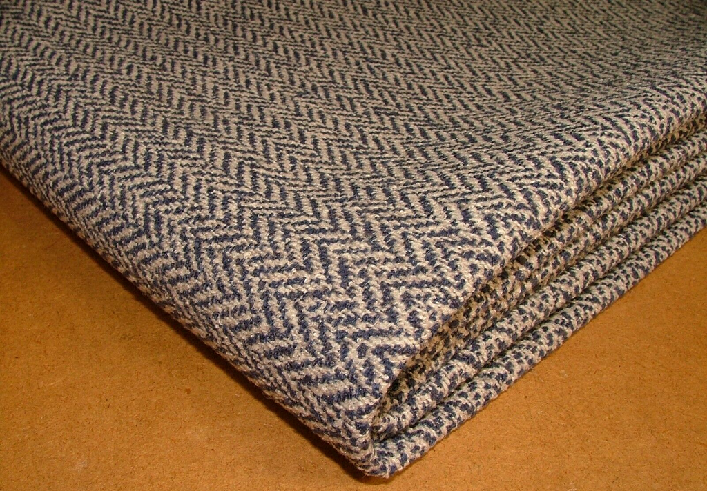 1.2 Metres iLiv Dalton Sapphire FR Upholstery Fabric Cushion Curtain Upholstery