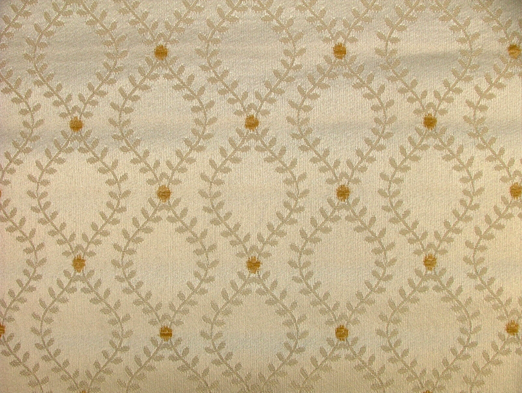 iLiv Woven Jacquard Fabric 3.6 Metres Tallis Ivory Cushion Curtain Upholstery2