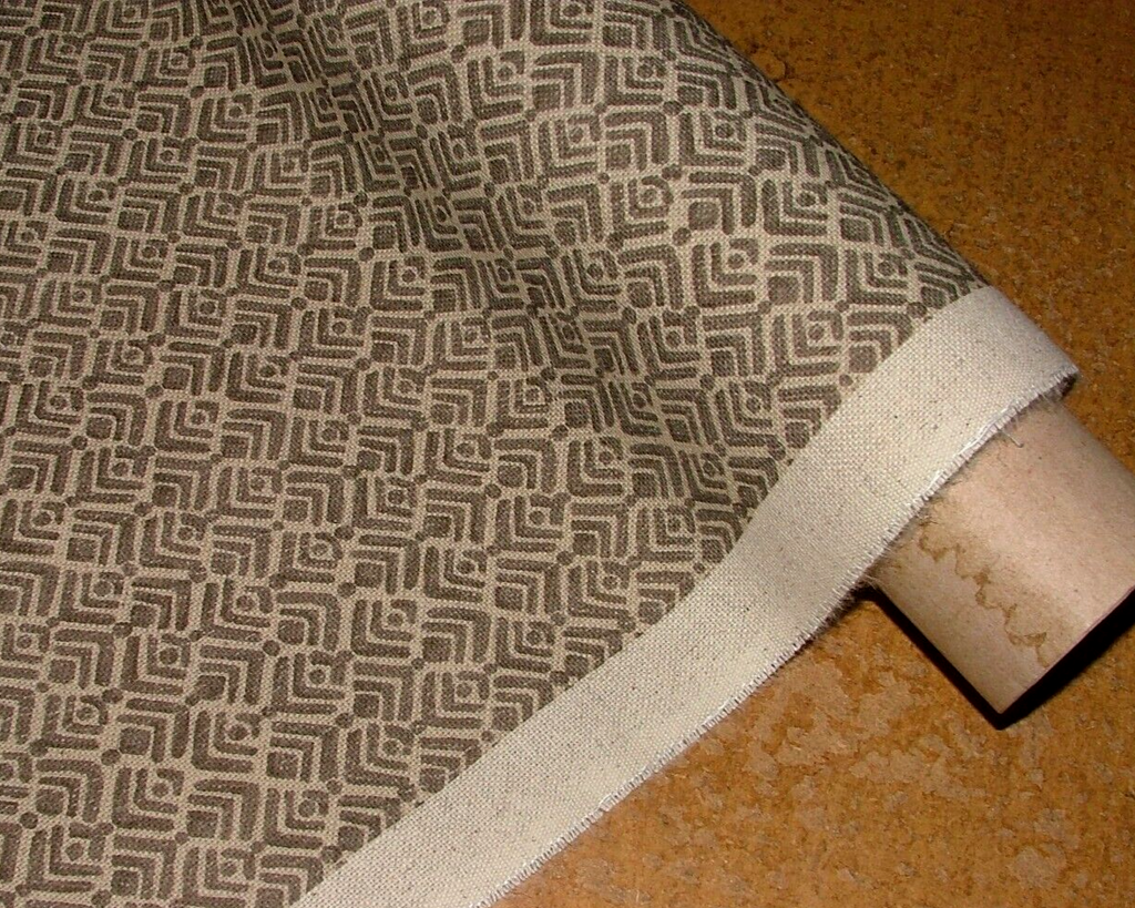 2.5 Metres iLiv Nexara Mink Linen Blend Fabric Cushion Curtain Upholstery