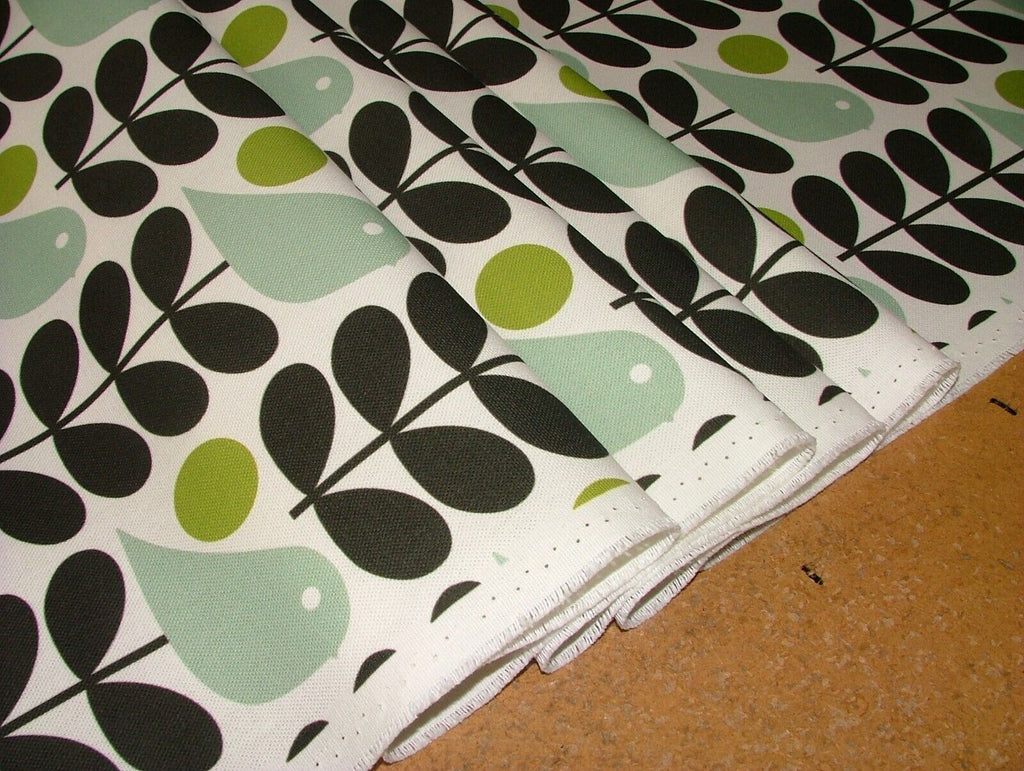 Orla Kiely Early Bird Granite Curtain Upholstery Cushion Bag Making Fabric