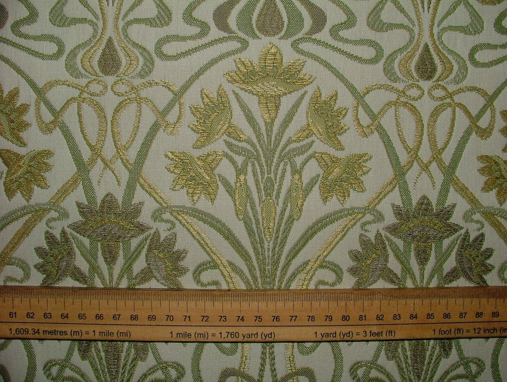 Art Nouveau Thick Jacquard Sand Designer Curtain Upholstery Cushion Use Fabric