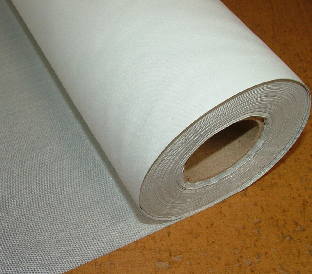 Blackout Curtain Lining Fabric WHITE 3 Pass Total Blackout - 20 Metre Roll1