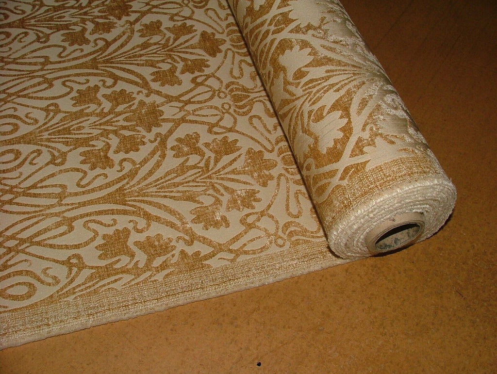 Art Nouveau Thick Chenille Sand Fabric Curtain Upholstery Cushion Roman Blinds