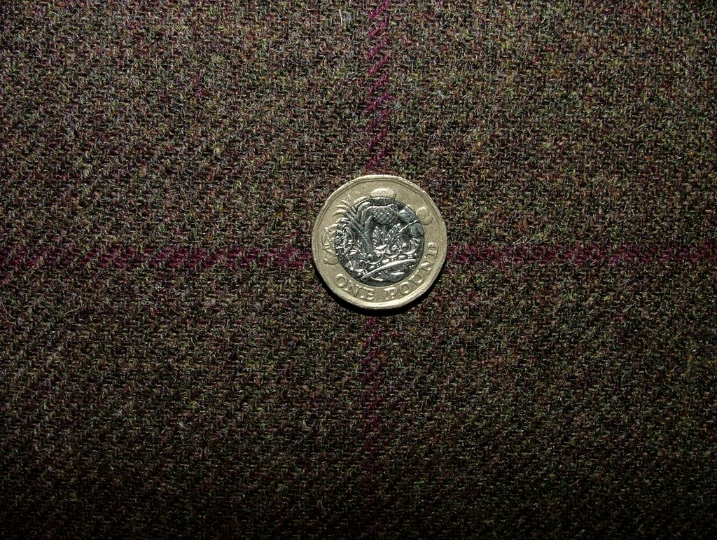 100% Shetland Wool Heather Brindle Tartan Upholstery Curtain Cushion Fabric