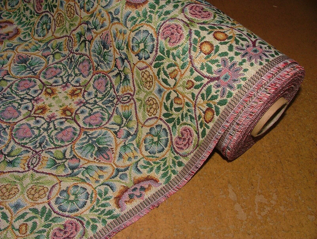 William Morris Rose And Pomegranate Tapestry Curtain Upholstery Cushion Fabric