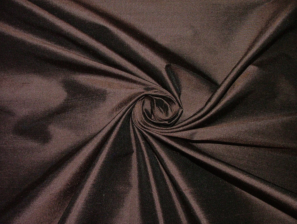 Romo Silk Curtain Fabric Osaka Chocolate Soft Furnishing RRP £1280.00- 20 Metres0