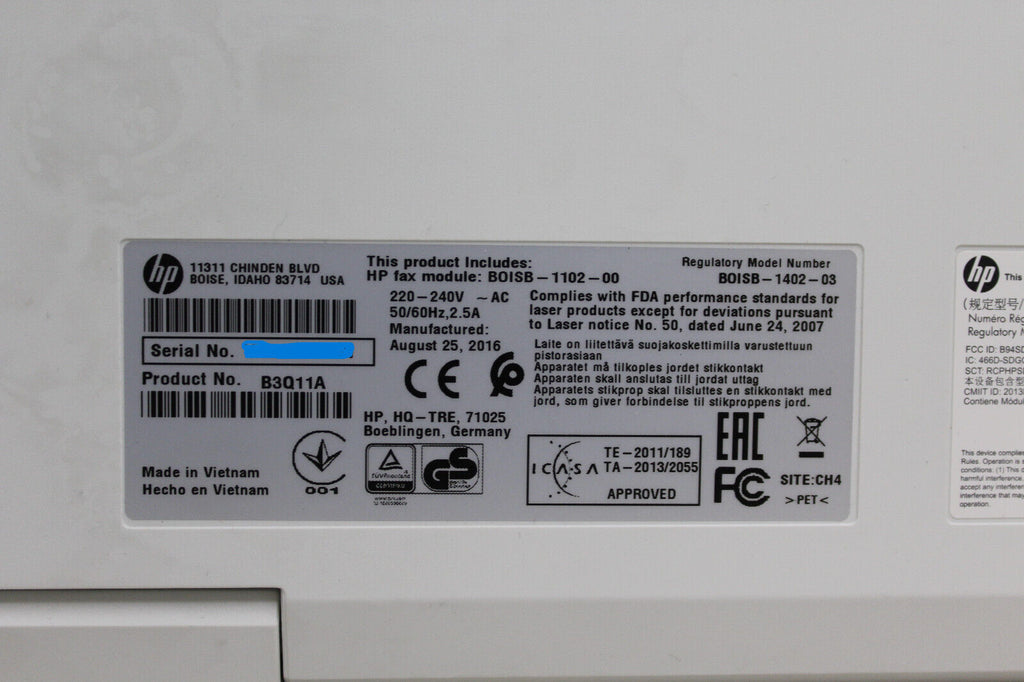 HP Color LaserJet Pro MFP M277dw A4 Colour Printer Scanner WIRELESS Count 14500