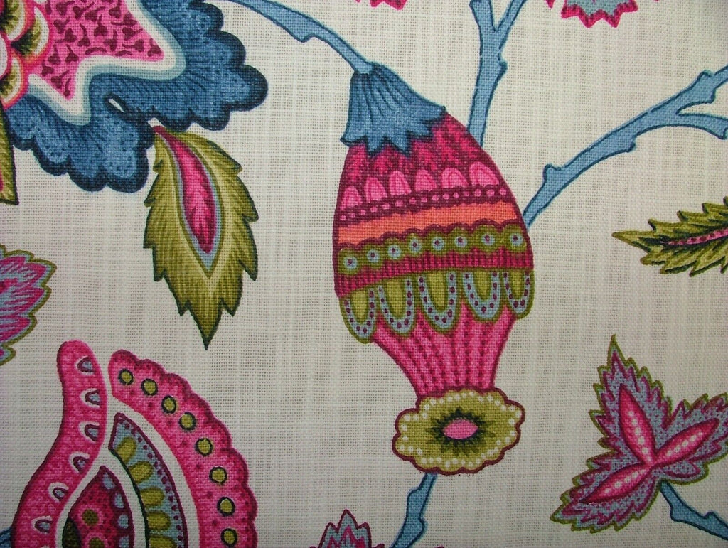 4.7 Metre iLiv Summer Hot Pink 100% Cotton Fabric Cushion Curtain Upholstery Use