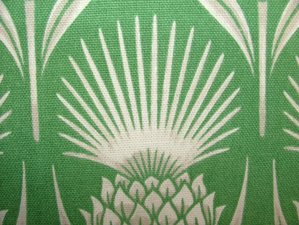 4.5 Metres iLiv Skye Forest Green Woven Cotton Fabric Cushion Curtain Upholstery