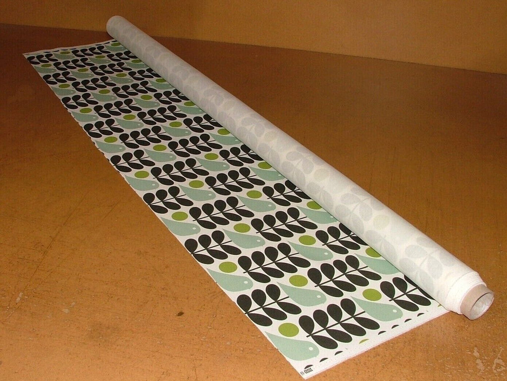 Orla Kiely Early Bird Granite Curtain Upholstery Cushion Bag Making Fabric