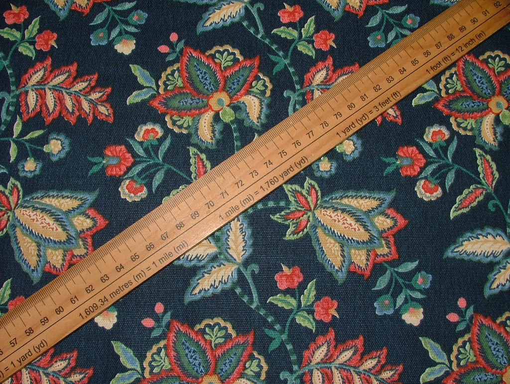 100% Cotton Curtain Fabric iLiv 4.4 Metres Maharishi Midnight Upholstery Cushion9