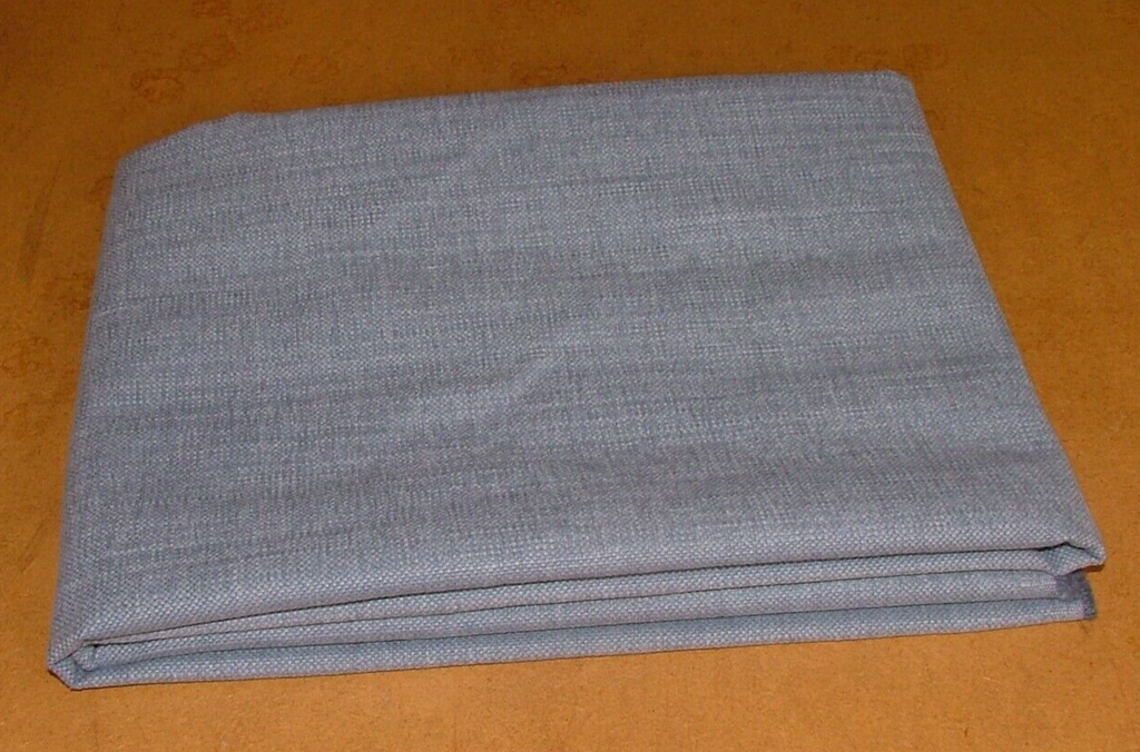 79cms Romo Linara Nordic Blue FR Linen Union Fabric Upholstery Cushion