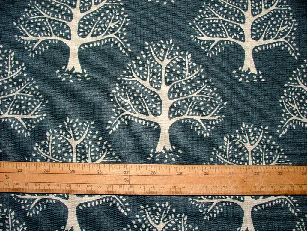 3.6 Metres iLiv Great Oak Tree Midnight Curtain Upholstery Cushion Blind Fabric