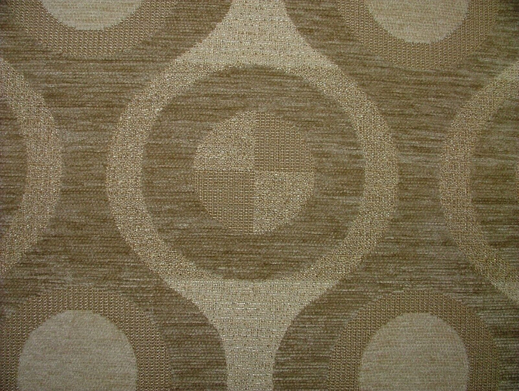 21 Metres Geometric Plush Chenille Fabric Curtain Upholstery Cushion RRP £945.00