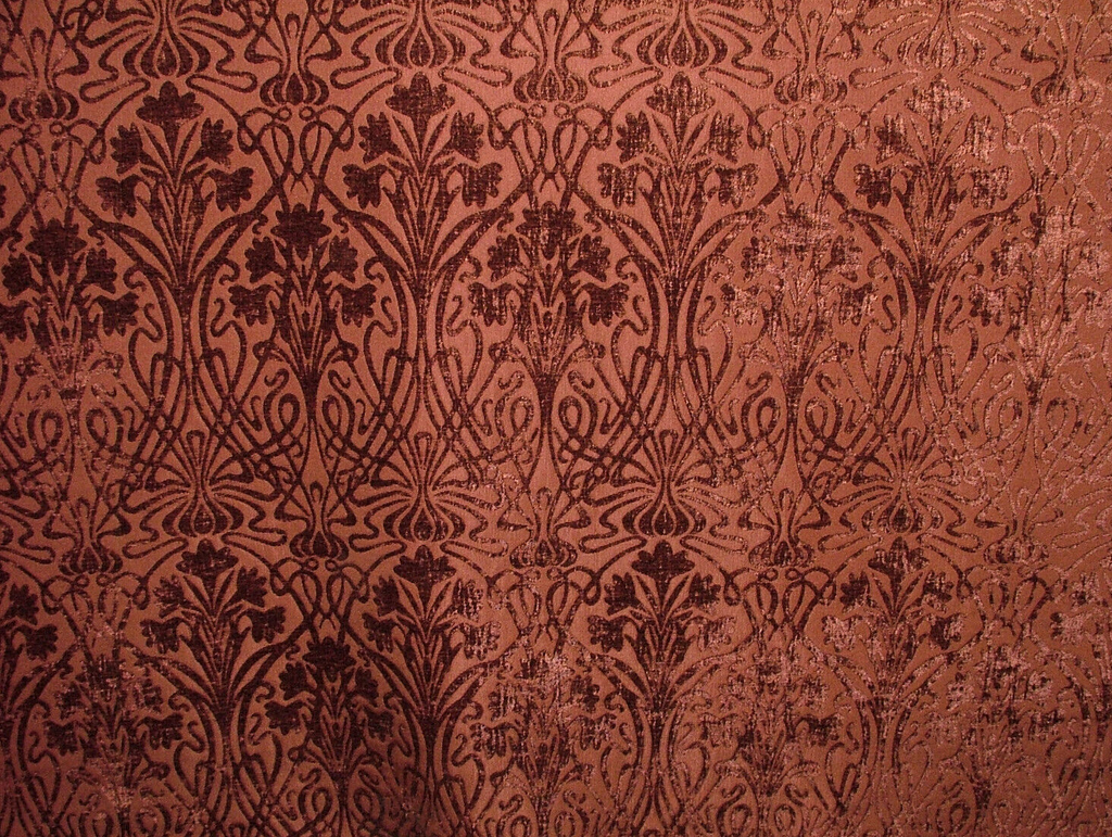 1.1 Metres iLiv Tiverton Cayenne Chenille Fabric Upholstery Cushion Curtain3