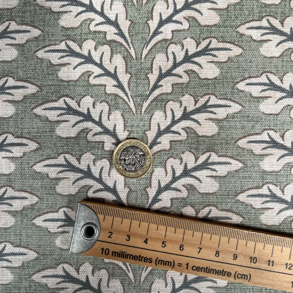 4.1 Metres iLiv Woodcote Sage Cotton Curtain Upholstery Cushion Blind Fabric