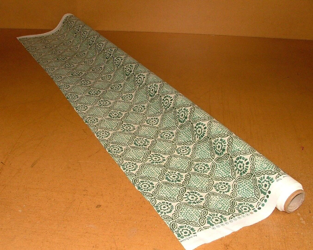 Grand Bazaar Malachite Cotton Curtain Upholstery Cushion Roman Blind Fabric