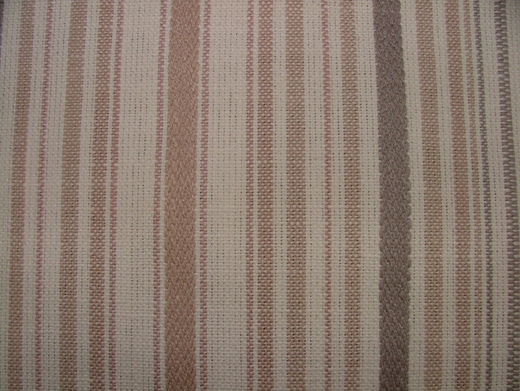 iLiv Woven Stripe Fabric 1.5 Metres Somerville Rose Curtain Upholstery Cushion2