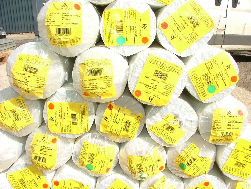 25 Metres Luxury Ivory Cream 3 Pass Blackout & Thermal Curtain Lining Fabric6