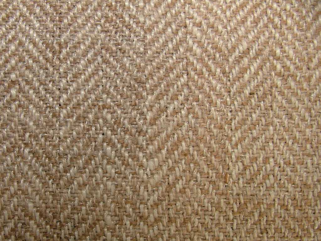 2.1 Mètres ILIV Jacob Naturel Tissu à Chevrons Tapisserie Coussin Rideau7