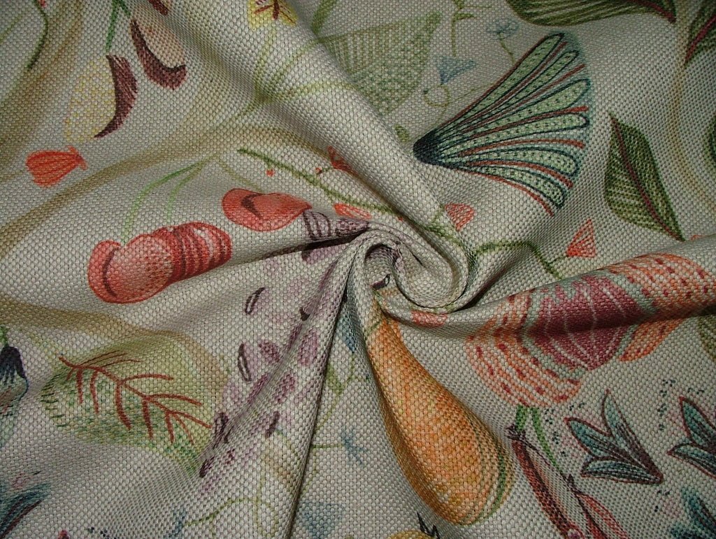 Voyage Maison Curtain Fabric LAAMORA SUMMER Linen Upholstery Cushion 8.3 METRES23