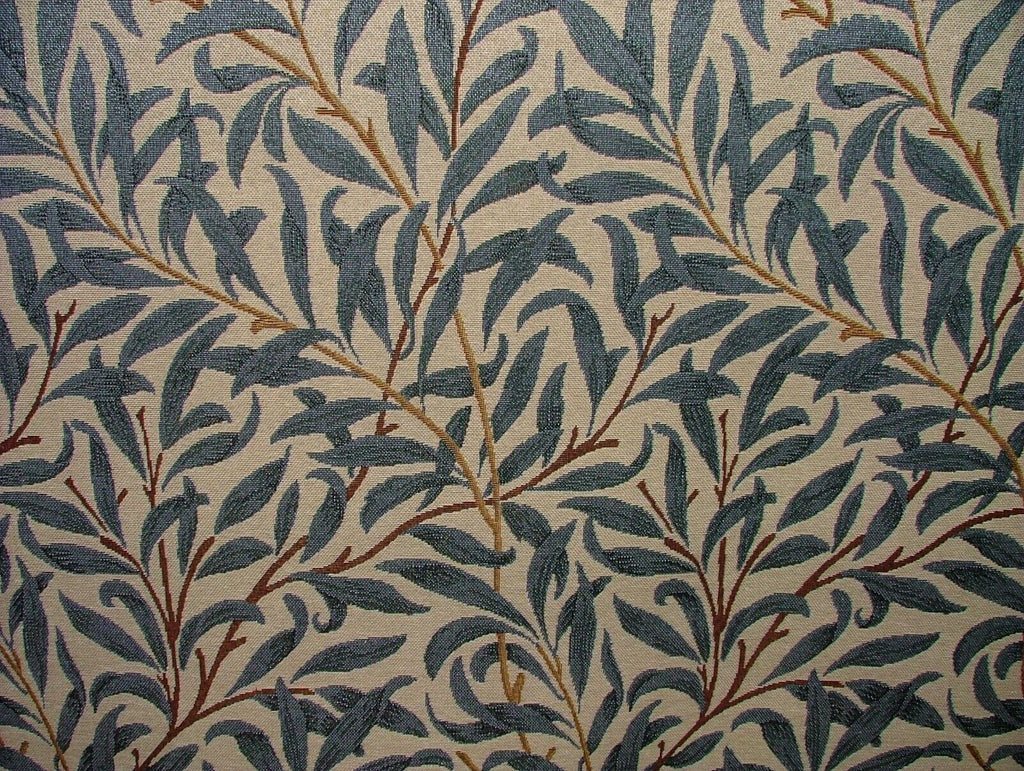 William Morris Willow Bough Blue Tapestry Curtain Upholstery Cushion Fabric