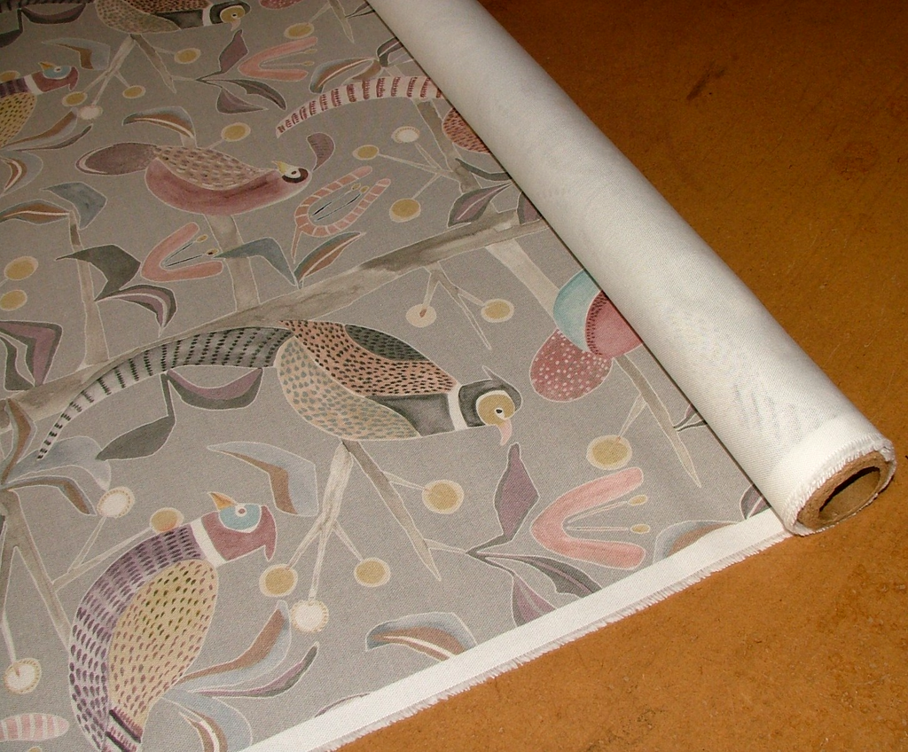 Voyage Maison Cotton Fabric Upholstery Cushion Curtain LOSSIE GRANITE  15 Metres3