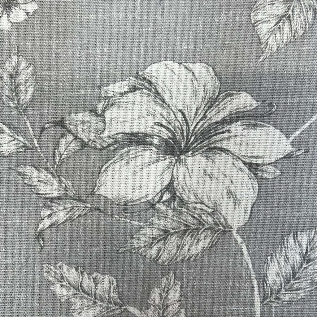 1.6 Metre iLiv Etched Vine Feather Cotton Fabric Curtain Roman Blinds Upholstery