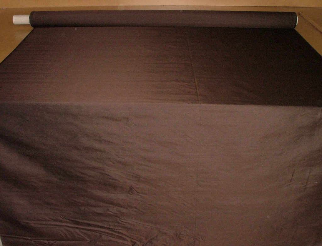 Romo Silk Curtain Fabric Osaka Chocolate Soft Furnishing RRP £1280.00- 20 Metres5