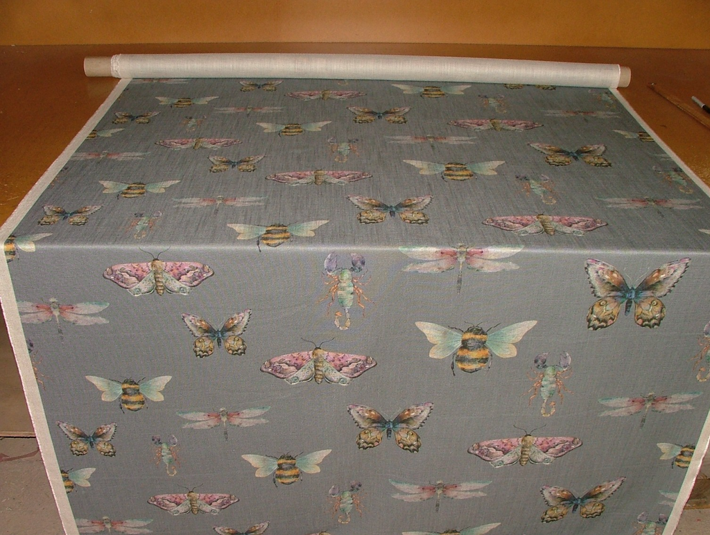 Fabric Remnants Voyage Maison Fray Storm 4 Metres Upholstery Cushion Curtain2