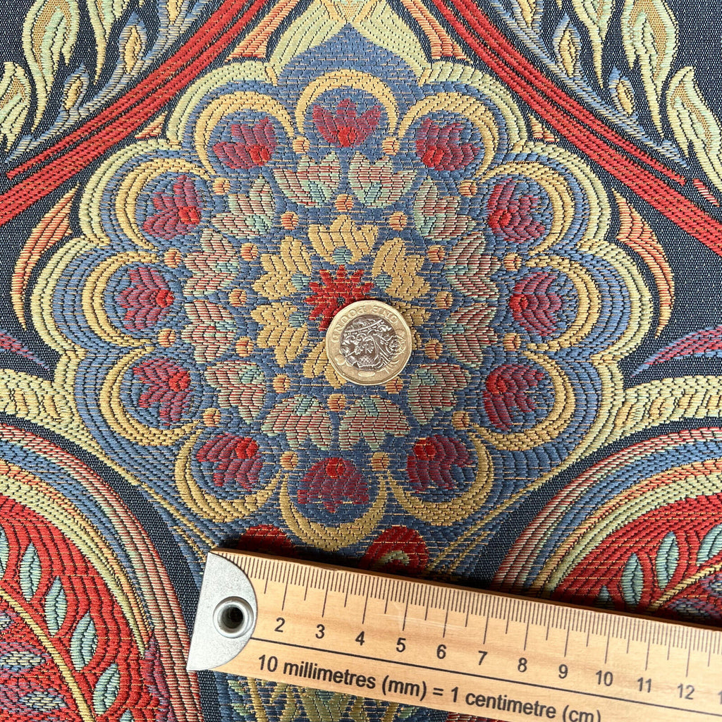 2.5 Metres iLiv Hidcote Jewel Jacquard Fabric Curtain Upholstery Cushion Blind