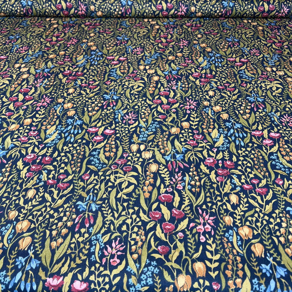 1.1 Metres Kelmscott Jewel Woven Cotton Fabric Cushion Curtain Upholstery7