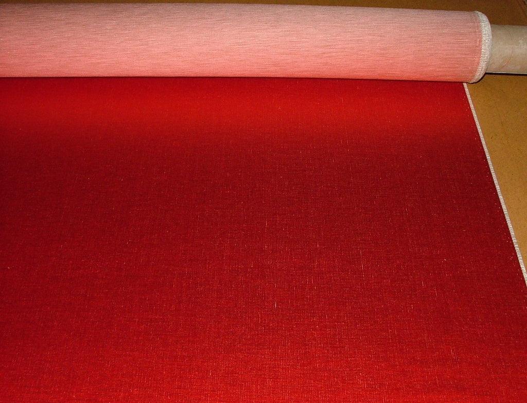 Romo Curtain Upholstery Silk Linen Fabric LUNAR PUMPKIN RRP £2646.00 - 18 Metres0