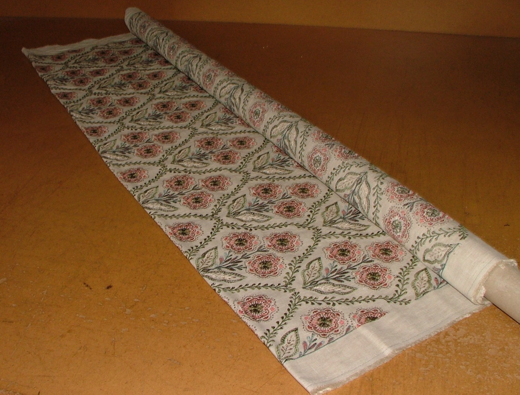 1.15 Metres iLiv Marcella Pine Embroidered Fabric Curtain Upholstery Cushion2