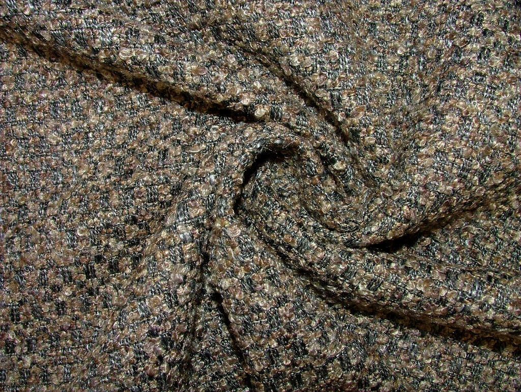 3 Metres iLiv Soll Pewter Thick Boucle Luxury Fabric Curtain Upholstery Cushion