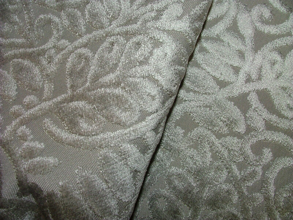 17 Metre Aubrey Granite  Luxurious Pile Velvet Fabric Curtain Cushion Upholstery