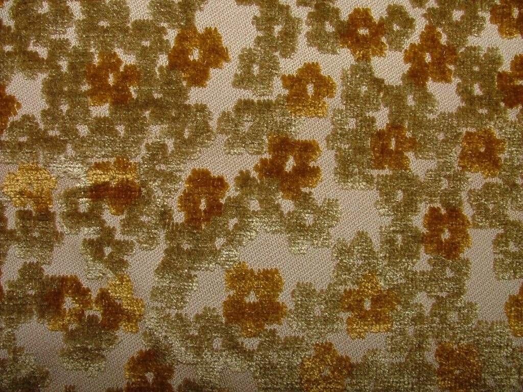 45cms Romo Charm Harvest Gold Velvet Fabric Upholstery Cushion RRP £74.03