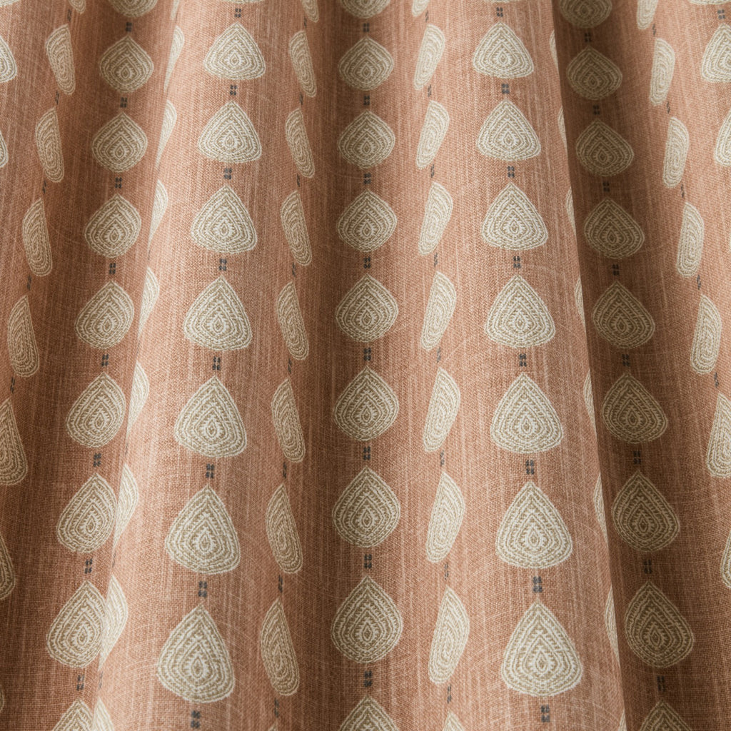 1.2 Metres iLiv Indo Pimento Batik Leaf Fabric Curtain Cushion Upholstery0