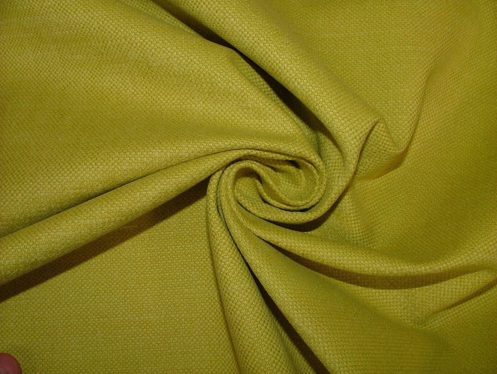 Romo Linara Lime Green Linen Fabric Upholstery Cushion Curtain - By The Metre