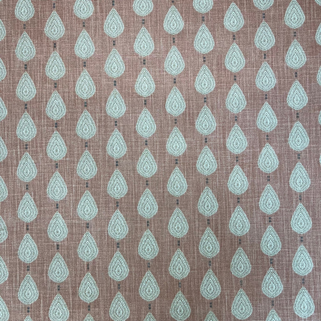 1.2 Metres iLiv Indo Pimento Batik Leaf Fabric Curtain Cushion Upholstery6