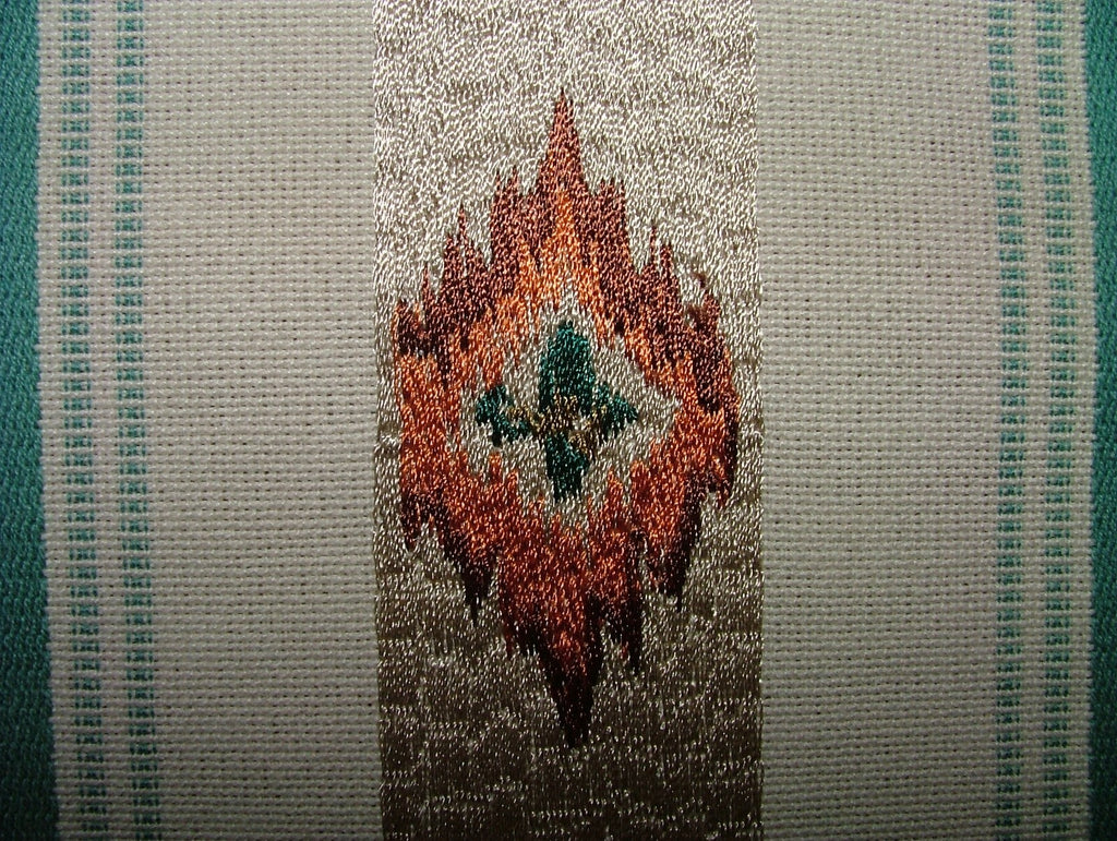 1 Metre iLiv Siris Aquarelle Woven Jacquard Curtain Upholstery Ikat Fabric11