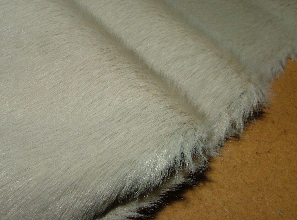 90cms Romo Zinc Benjamin Linen Faux Fur  Fabric Upholstery RRP £108.00